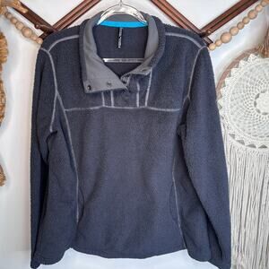 Kuhl Dark Gray Avalon Fleece Pullover